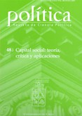 							Ver Vol. 48 (2007): Capital social: teoría, crítica y aplicaciones
						