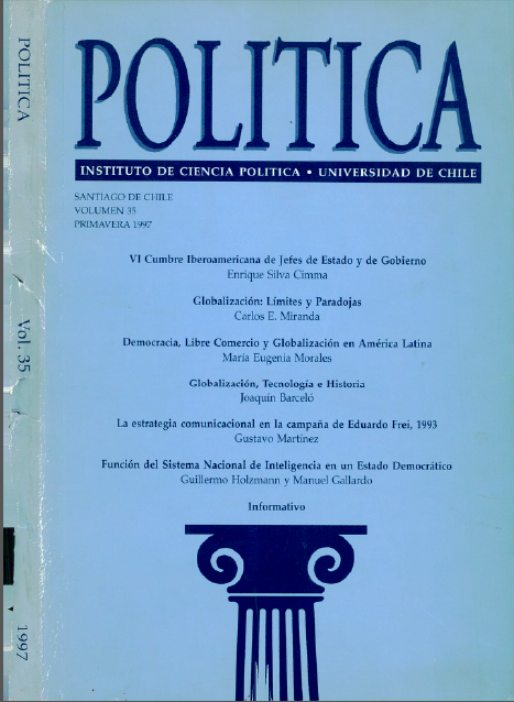 												View Vol. 35 (1997): Primavera
											